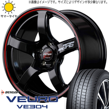 215/50R17 スバル エクシーガ D/L ビューロ VE304 RMP RACING R50 17インチ 7.0J +47 5H100P サマータイヤ ホイールセット 4本_画像1