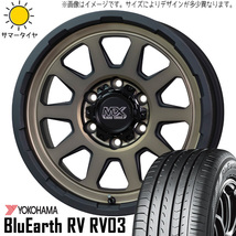 215/55R17 ヤリスクロス CX-3 17インチ Y/H RV03 マッドクロス レンジャー 7.0J +45 5H114.3P サマータイヤ ホイールセット 4本_画像1