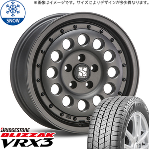 215/65R16 ハイエース 16インチ ブリヂストン ブリザック VRX3 MLJ XTREME-J RUGGED スタッドレスタイヤ ホイールセット 4本