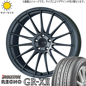 245/40R20 アルファード ハリアー BS REGNO GRX2 ENKEI RS05RR 20インチ 8.5J +36 5H114.3P サマータイヤ ホイールセット 4本