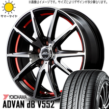 245/40R18 スバル WRX STI WRX S4 Y/H アドバン デシベル RX-02 18インチ 8.0J +45 5H114.3P サマータイヤ ホイールセット 4本_画像1