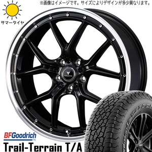 225/55R18 クロストレック BFGoodrich T/A Weds S1 18インチ 7.5J +53 5H114.3P サマータイヤ ホイールセット 4本