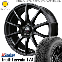 245/65R17 RAV4 デリカ BFグッドリッチ T/A スタッグ 17インチ 7.0J +38 5H114.3P サマータイヤ ホイールセット 4本_画像1