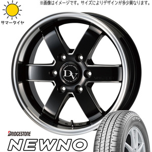 215/65R16 ハイエース BS ニューノ ディアボレット ヴァレリ 16インチ 6.5J +38 6H139.7P サマータイヤ ホイールセット 4本