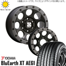 225/55R18 アウトランダー デリカ 18インチ Y/H XT AE61 MLJ XJ XJ03 8.0J +42 5H114.3P サマータイヤ ホイールセット 4本_画像1