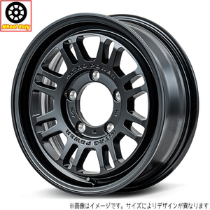 アルミホイール ジムニー 1本 16インチ NITRO POWER M16 ASSAULT セミグロスブラック 16x5.5J +20 5H139.7P