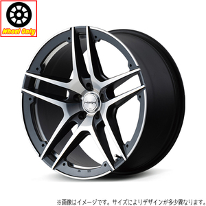 アルミホイール 4本 19インチ TW025 SG セミグロスガンメタ/ディスク+アンダーカ 19x8.5J +35 5H114.3P TESLA Model 3 Model Y