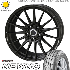 215/45R18 サマータイヤホイールセット ヴォクシー etc (BRIDGESTONE NEWNO & ENKEITUNING FC01 5穴 114.3)