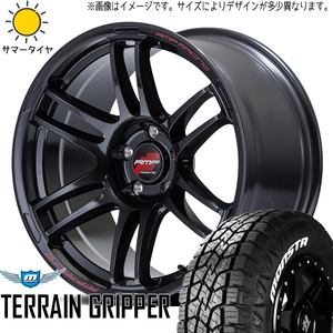 225/60R18 サマータイヤホイールセット CX5 CX8 etc (MONSTATYRE AT & RMPRacing R26 5穴 114.3)