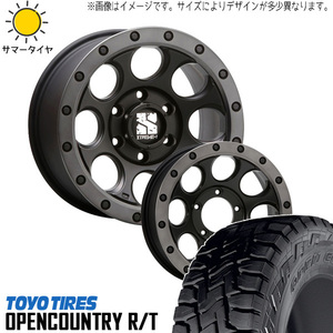 265/60R18 サマータイヤホイールセット プラド etc (TOYO OPENCOUNTRY RT & XTREME-J XJ03 6穴 139.7)