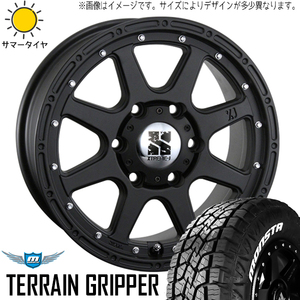 265/70R17 サマータイヤホイールセット FJクルーザー (MONSTATYRE AT & XTREME-J 6穴 139.7)