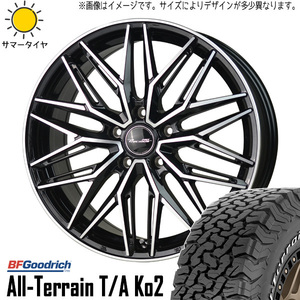 225/65R17 サマータイヤホイールセット XV アウトバック etc (BFGoodrich All-Terrain KO2 & Precious ASTM3 5穴 100)