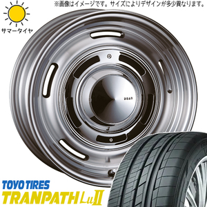 225/60R17 サマータイヤホイールセット ZRV etc (TOYO TRANPATH LU2 & DEAN CrossCountry 5穴 114.3)