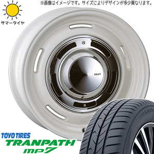 225/60R17 サマータイヤホイールセット アルファード etc (TOYO TRANPATH MP7 & DEAN CrossCountry 5穴 114.3)