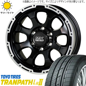 225/60R17 サマータイヤホイールセット アルファード etc (TOYO TRANPATH LU2 & MADCROSS GRACE 5穴 114.3)