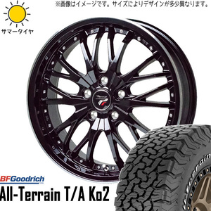 225/65R17 サマータイヤホイールセット XV アウトバック etc (BFGoodrich All-Terrain KO2 & Precious HM3 5穴 100)