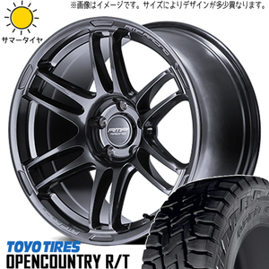 215/70R16 サマータイヤホイールセット ハイエース (TOYO OPENCOUNTRY RT & RMPRacing R26 6穴 139.7)