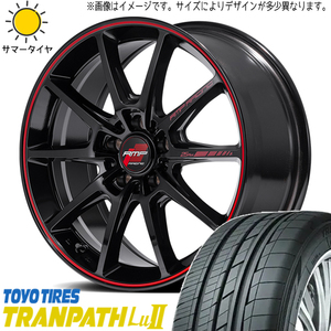 215/60R17 サマータイヤホイールセット ZRV etc (TOYO TRANPATH LU2 & RMPRacing R25 5穴 114.3)