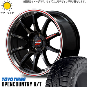 225/65R17 サマータイヤホイールセット XV アウトバック etc (TOYO OPENCOUNTRY RT & RMPRacing R10 5穴 100)