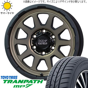 225/60R17 サマータイヤホイールセット レヴォーグ etc (TOYO TRANPATH MP7 & MADCROSS RANGER 5穴 114.3)