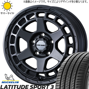 235/65R17 サマータイヤホイールセット RAV4 etc (MICHELIN LATITUDESPORT3 & MUDVANCEX TypeS 5穴 114.3)