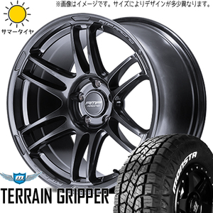 225/65R17 サマータイヤホイールセット XV アウトバック etc (MONSTATYRE AT & RMPRacing R26 5穴 100)