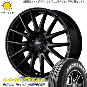 215/60R17 サマータイヤホイールセット カローラクロス etc (GOODYEAR NASCAR & SCHNEIDER SQ27 5穴 114.3)