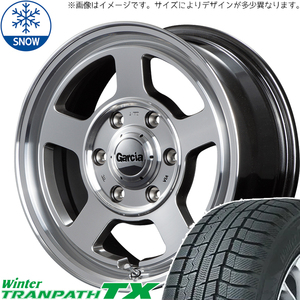 155/65R14 スタッドレスタイヤホイールセット NBOX etc (TOYO TRANPATH TX & GARCIA Chicago5 4穴 100)