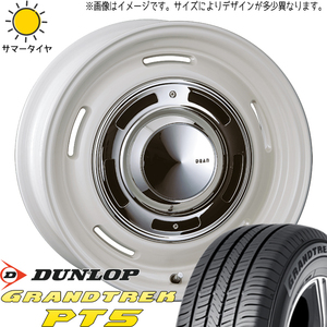 225/70R16 サマータイヤホイールセット フォレスター etc (DUNLOP GRANDTREK PT5 & DEAN CrossCountry 5穴 100)