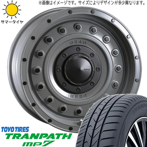 205/65R16 サマータイヤホイールセット キックス etc (TOYO TRANPATH MP7 & DEAN Colorado 5穴 114.3)