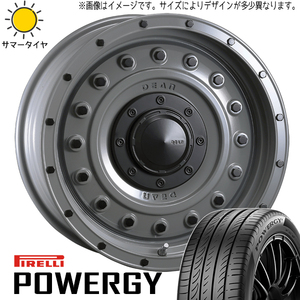 205/60R16 サマータイヤホイールセット プリウス etc (PIRELLI POWERGY & DEAN Colorado 5穴 114.3)