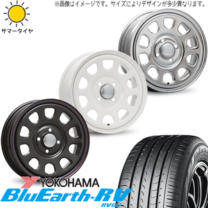 215/65R16 サマータイヤホイールセット エクストレイル etc (YOKOHAMA BluEarth RV03 & DAYTONASS 5穴 114.3)