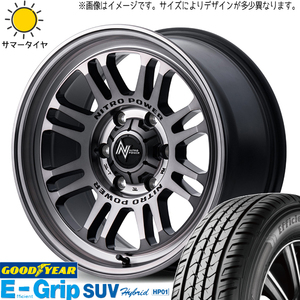 215/70R16 サマータイヤホイールセット ジムニーシエラ JB74 (GOODYEAR HP01 & NITROPOWER M16 ASSAULT 5穴 139.7)