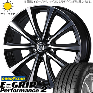 215/60R16 サマータイヤホイールセット CX3 etc (GOODYEAR Performance2 & RIZLEYMS 5穴 114.3)