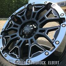 アルミホイール 1本 17インチ BARKLEY HARDROCK ELBERT ブラックサイドマシニング＆リムポリッシュ BSM/P 17x8.0J +20 6H139.7P_画像3