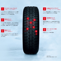 165/65R14 ハスラー アクティバ GIZ 14インチ エクシーダー E07 4.5J +45 4H100P スタッドレスタイヤ ホイールセット 4本_画像4