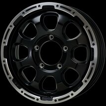 175/80R16 ジムニー AZオフロード 16インチ ダンロップ WM SJ8+ MADCROSS GRACE スタッドレスタイヤ ホイールセット 4本_画像2