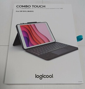 ipad キーボード付きカバーケース　COMBO TOUCH ロジクール iK1057BKA 脱着式キーボード pad(第9世代、第8世代、第7世代)