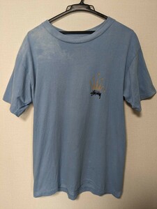 OLD STUSSY Tシャツ 白タグ 折れクラウン ムラあり