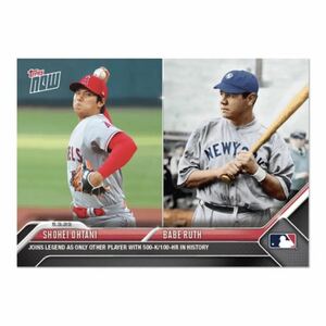 Topps Now 2023 大谷翔平 ベーブ・ルース Los Angeles Angels #233 MLB 2023 Babe Ruth Shohei Ohtani