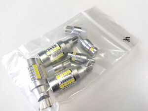 約7個山盛りジャンクLEDセット　T10 T16 バルブ LED ポジション ナンバー灯 バックランプ ルーム等に使用可能かも　ＳＭDはあるかな？　No4