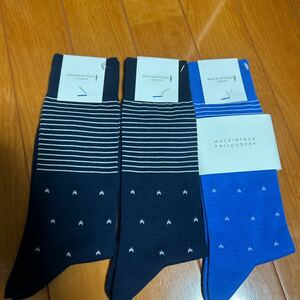 靴下 紳士 マッキントッシュ　3足組　新品タグ付　定価4730円　サイズ25〜27センチ 