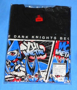 TR12/ベビーメタル BABYMETAL THE DARK KNIGHTS LIVE VIEWING ver TEE Tシャツ XXLサイズ