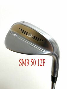 【美品】タイトリスト ボーケイSM9 50° 12F ツアークロム NS PRO 950GH neo Titleist vokey 