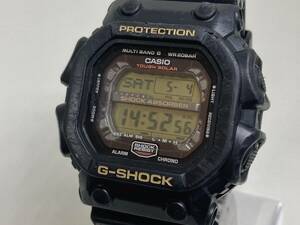 CASIO G-SHOCK GXW-56 ソーラー電波腕時計 ブラック 動作品 中古 T264