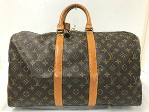 LV　LOUIS VUITTON　ルイ・ヴィトン　モノグラム キーポル45　ボストンバッグ　ハンドバッグ　付属品:ポワニエ,カデナ,タグ　4797