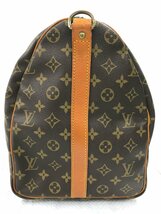 LV　LOUIS VUITTON　ルイ・ヴィトン　モノグラム キーポルバンドリエール50　付属品:ストラップ,ポワニエ,タグ,カデナ　4775_画像4