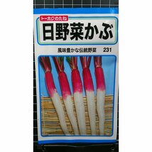 ３袋セット 日野菜 かぶ ひのな 種 郵便は送料無料_画像1