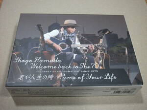 浜田省吾 BD+CD Welcome back to The 70's Journey of a Songwriter since 1975 「君が人生の時~Time of Your Life」完全生産限定盤