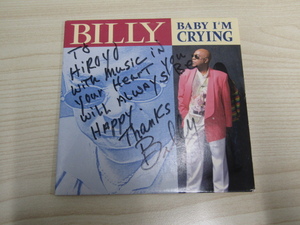 SU-20469 CD BILLY / BABY I'M CRYING 2MDRBK01 